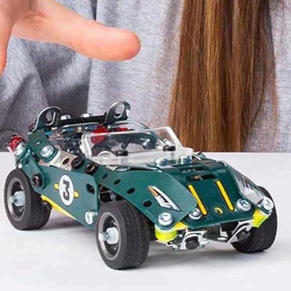 MECCANO 5 in 1 Roadster Pull Back Car Building Kit New Sealed - Picture 8 of 16